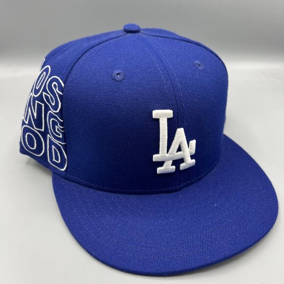 Los Angeles LA Dodgers Hat Men Blue Gray 9Fifty New Era‎ Snap Back Cap New